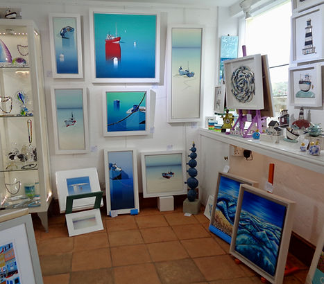 Trace Goldsmith at The Picture House Gallery Padstow