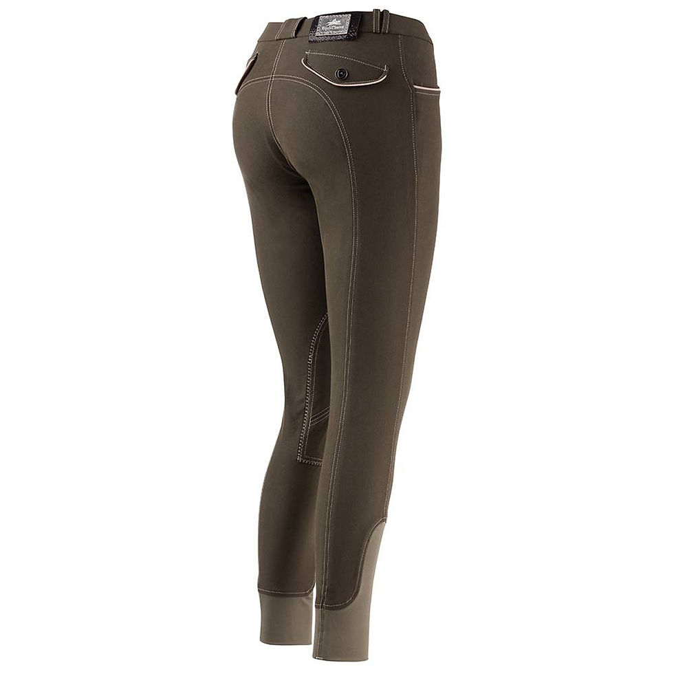 Thumbnail: Equitheme Kids Verona Charcoal Breeches