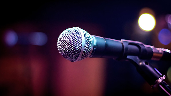 Microphone With Lights