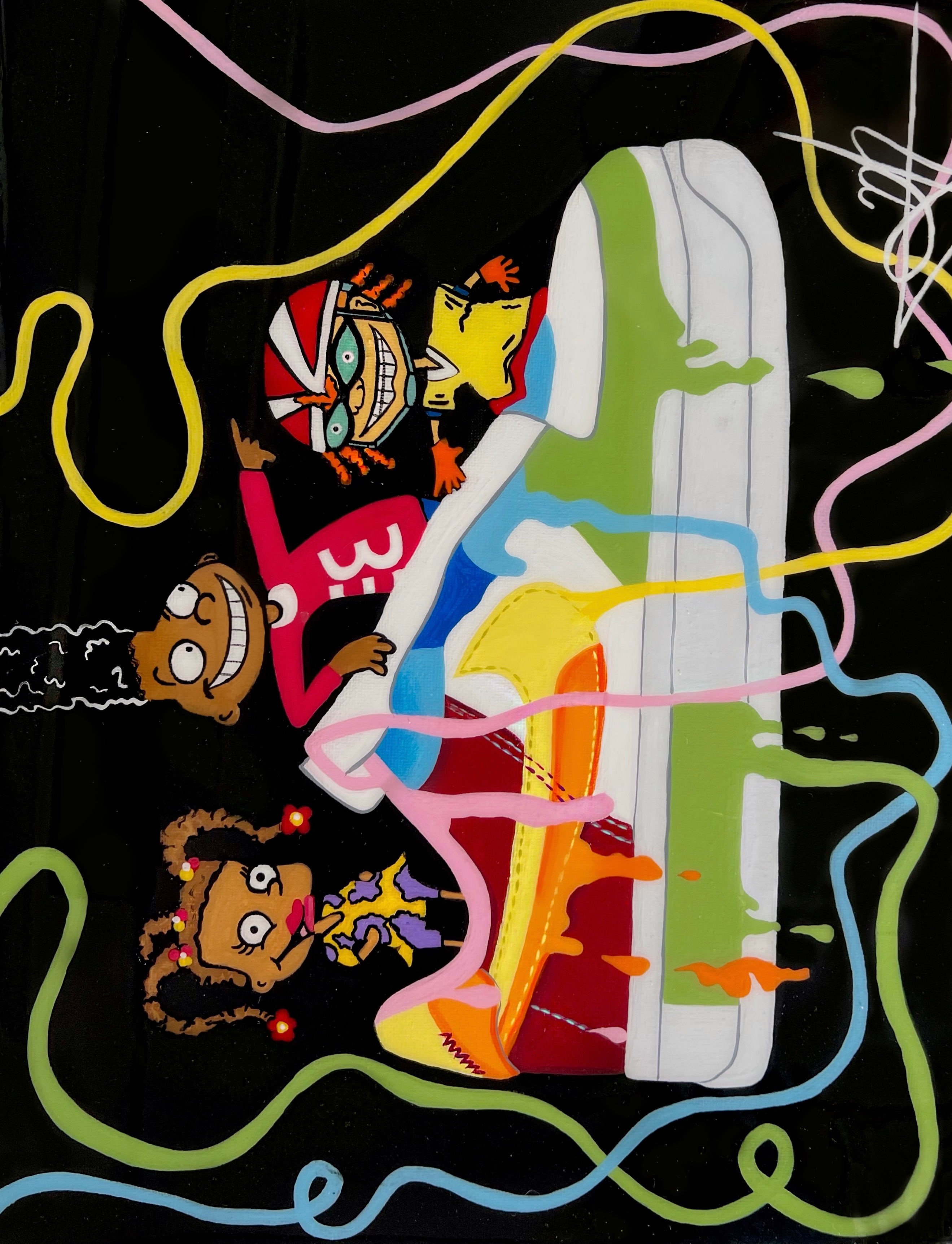 Kicks x 90’s cartoons