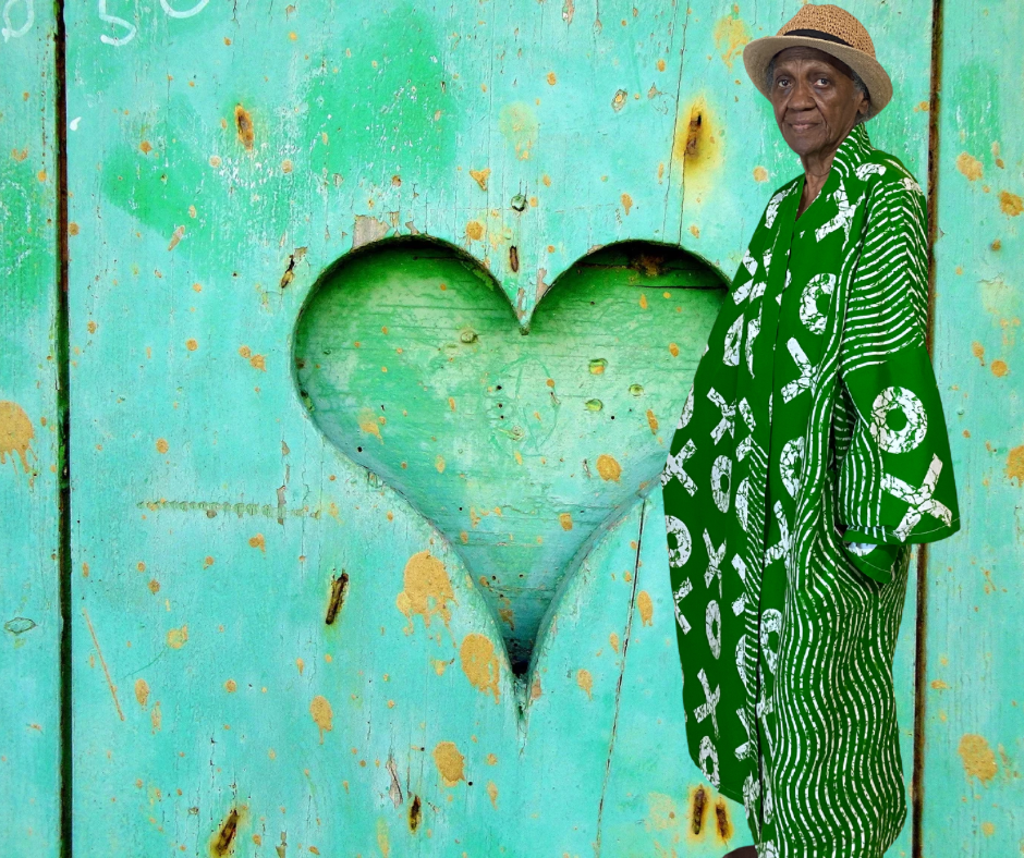 Thumbnail: Dark Green XO Batik Print