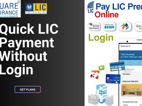 How to Pay LIC Premium Online Without Login in Minutes?