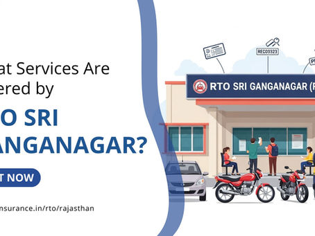 What Services Are Offered by RTO Sri Ganganagar?