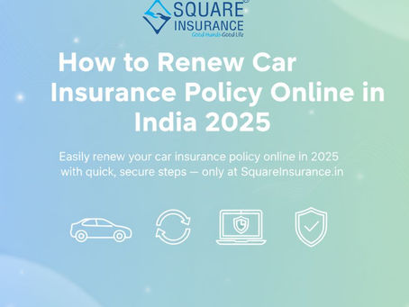 How to Renew Car Insurance Policy Online in India 2025