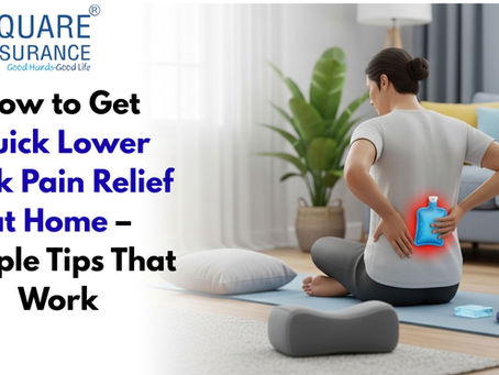 How to Get Quick Lower Back Pain Relief at Home – Simple Tips That Work