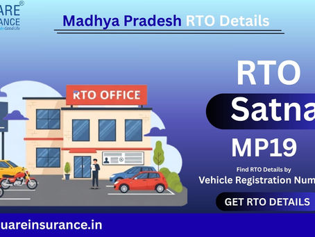 RTO Satna (MP19) office building for vehicle and license services