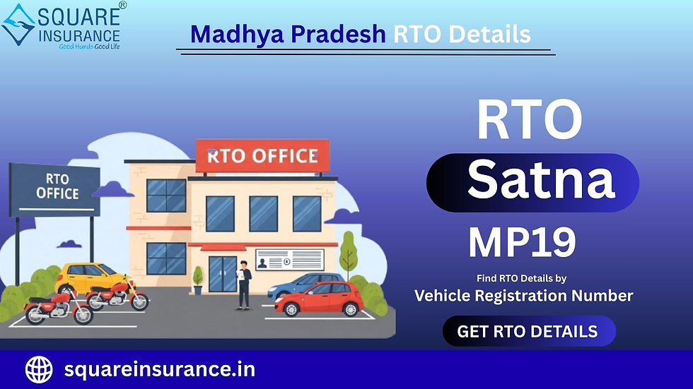 RTO Satna (MP19) – Official center for vehicle registration and transport