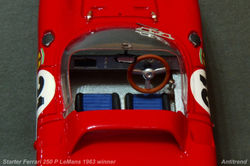 Starter Ferrari 250 P LeMans 1963 winner 10