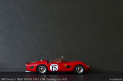 MR Ferrari TR61 #0780 1961 12H Sebring car #15 4