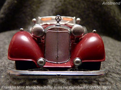 Franklin Mint Mercedes-Benz Grosser Cabriolet F (W150) 1939 9