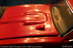Franklin Mint Pontiac GTO 1969 опытный 13