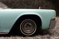 Franklin Mint Lincoln Continental Convertible 1961 10