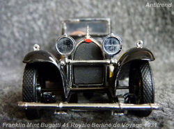 Franklin Mint Bugatti 41 Royale Berline de Voyage 1931 3