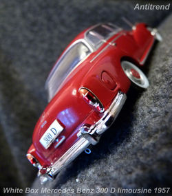 White Box Mercedes Benz 300 D limousine 1957 6
