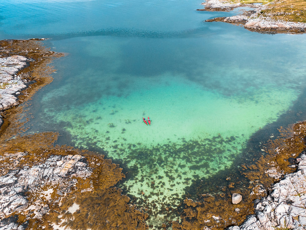 Vega og Ylvingen er et padle paradis