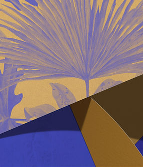 Illustration à motifs tropicaux