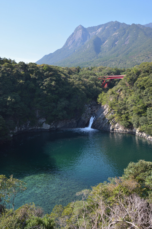 屋久島観光名所トローキの滝