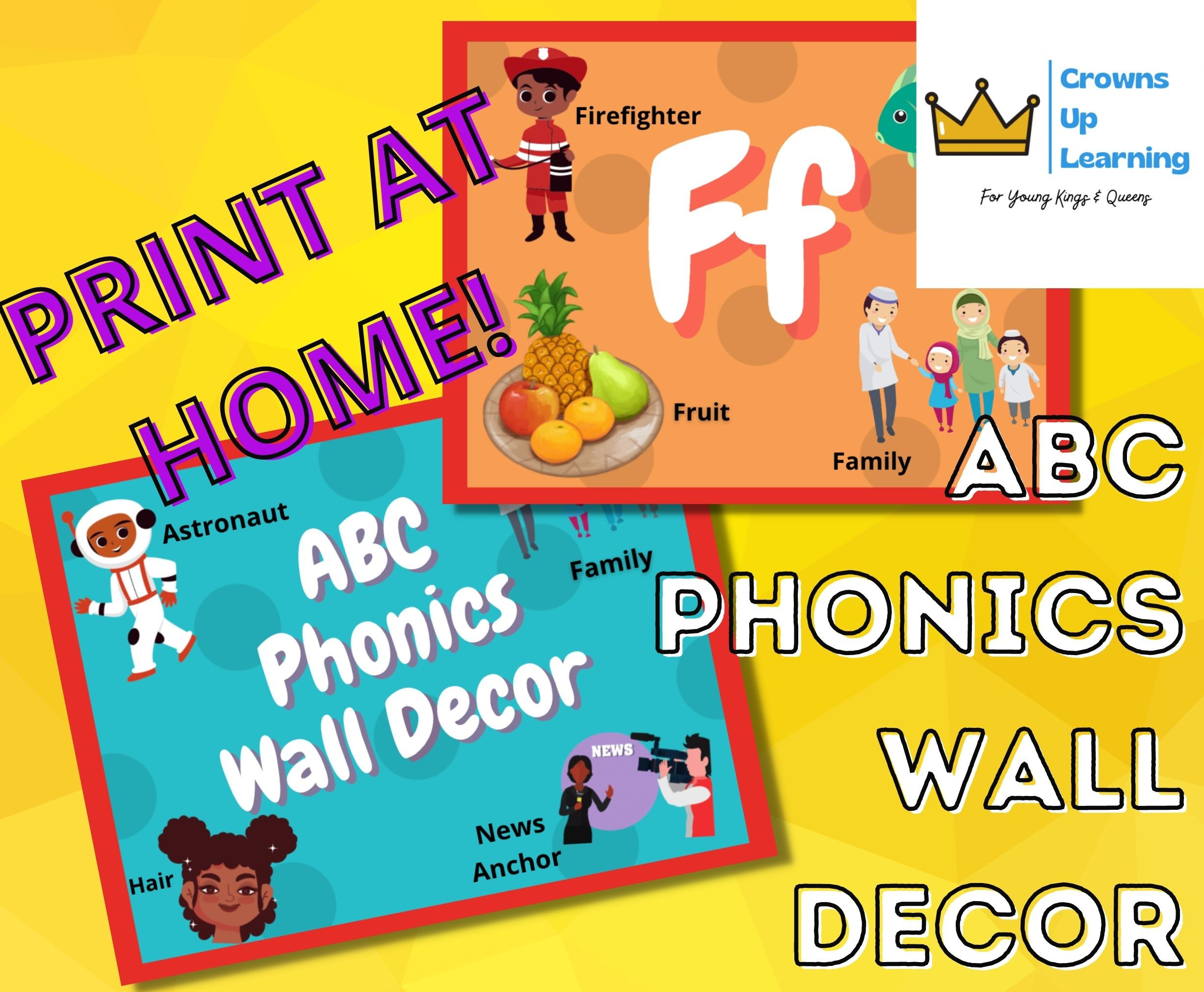 ABC Phonics Wall Decor