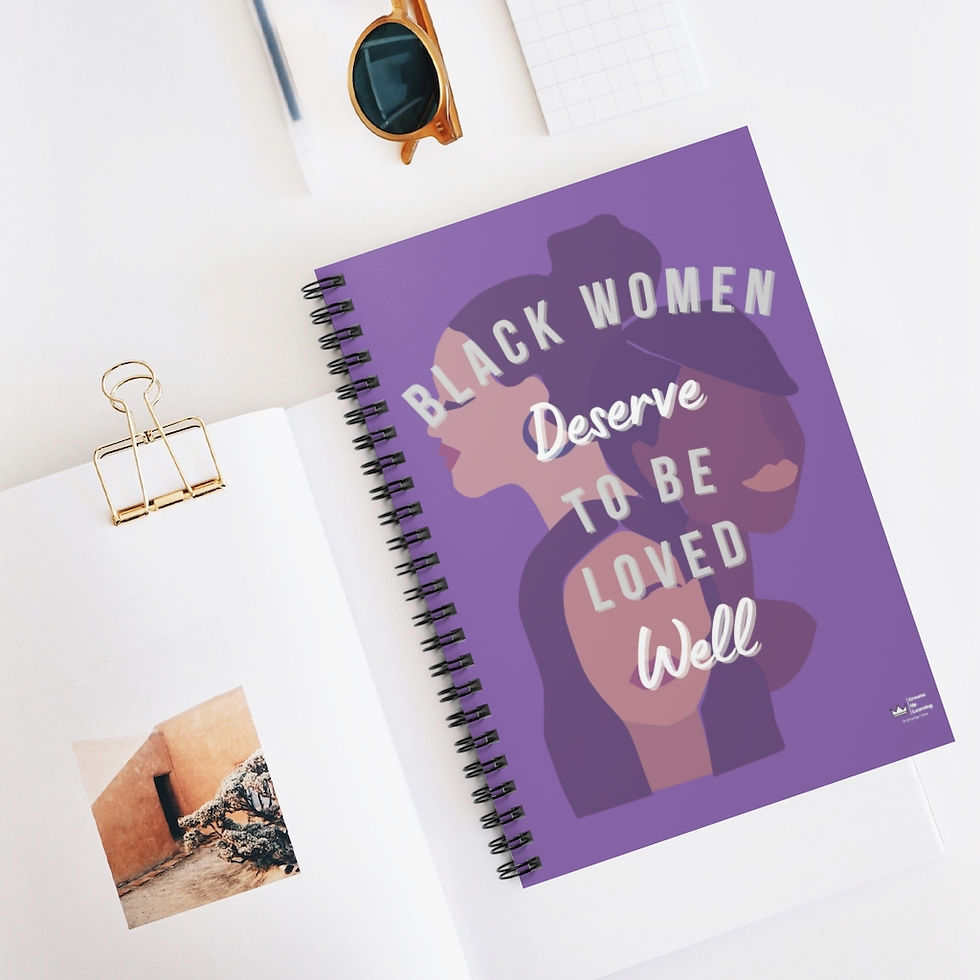 Thumbnail: Purple BWDTB Loved Well Notebook