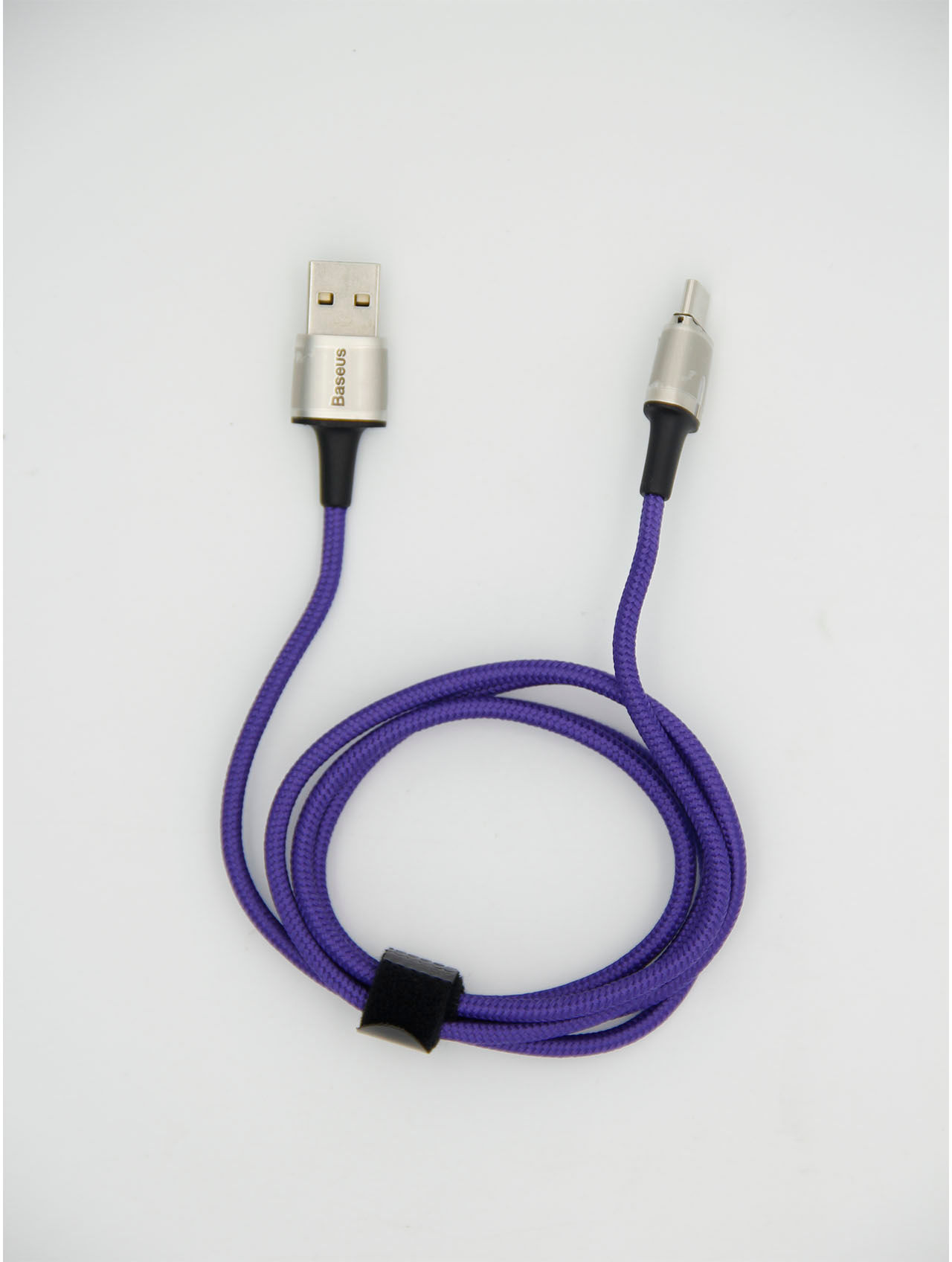 Зарядный магнитный кабель Type-c 1м нейлоновая обмотка Baseus