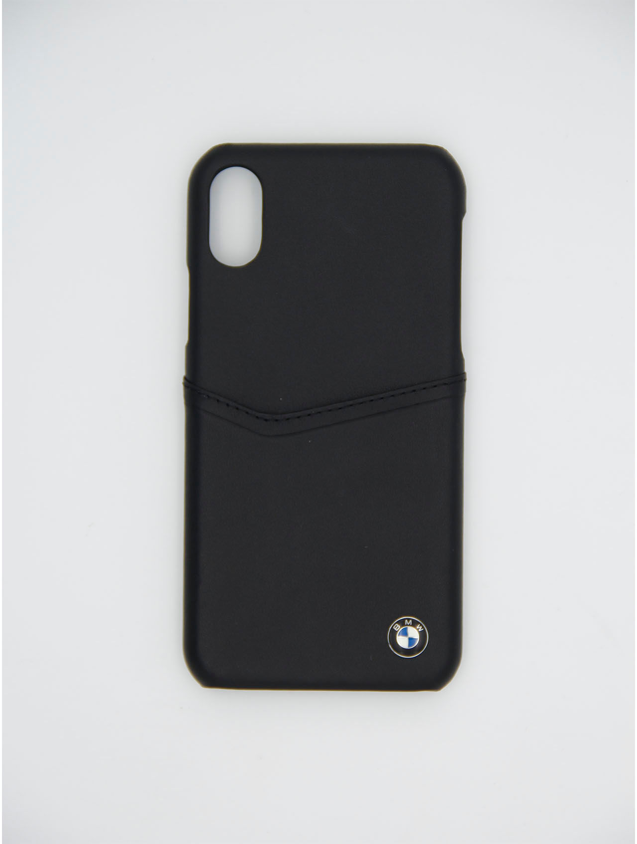 Кожаный чехол на iPhone Xs BMW