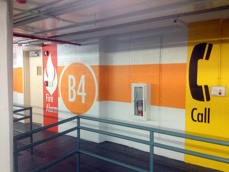 Elevating Parking Garage Experiences with Tech Painting Co., a Partner in Branding Excellence