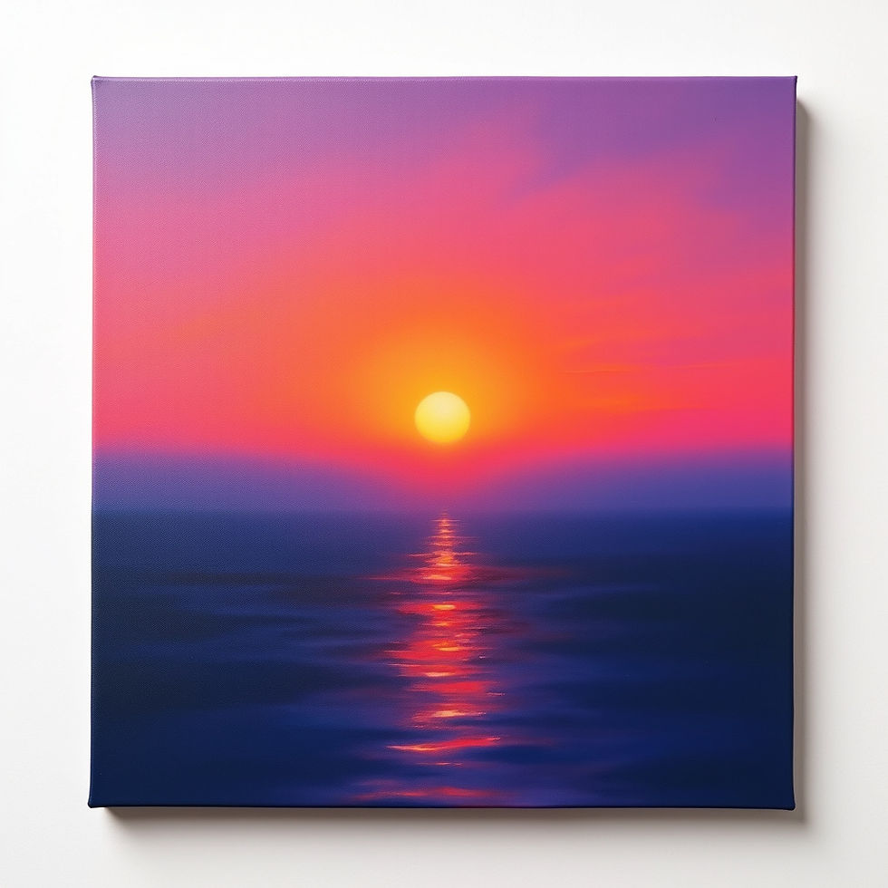 Neon Sunset Horizon