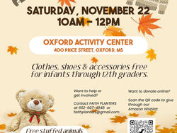 Clothing Giveaway - November 22