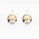 Miniature : Boucles d'oreilles Pendantes #1906 ¨Mademoiselle Macaron¨