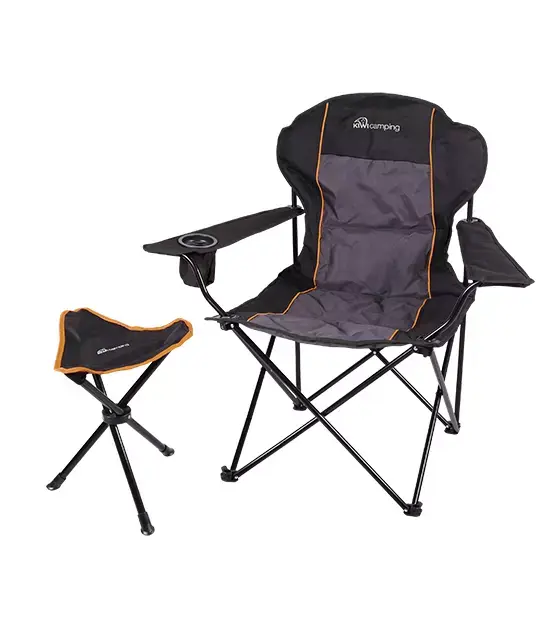 Kiwi Camping Combi Chair & Stool Set