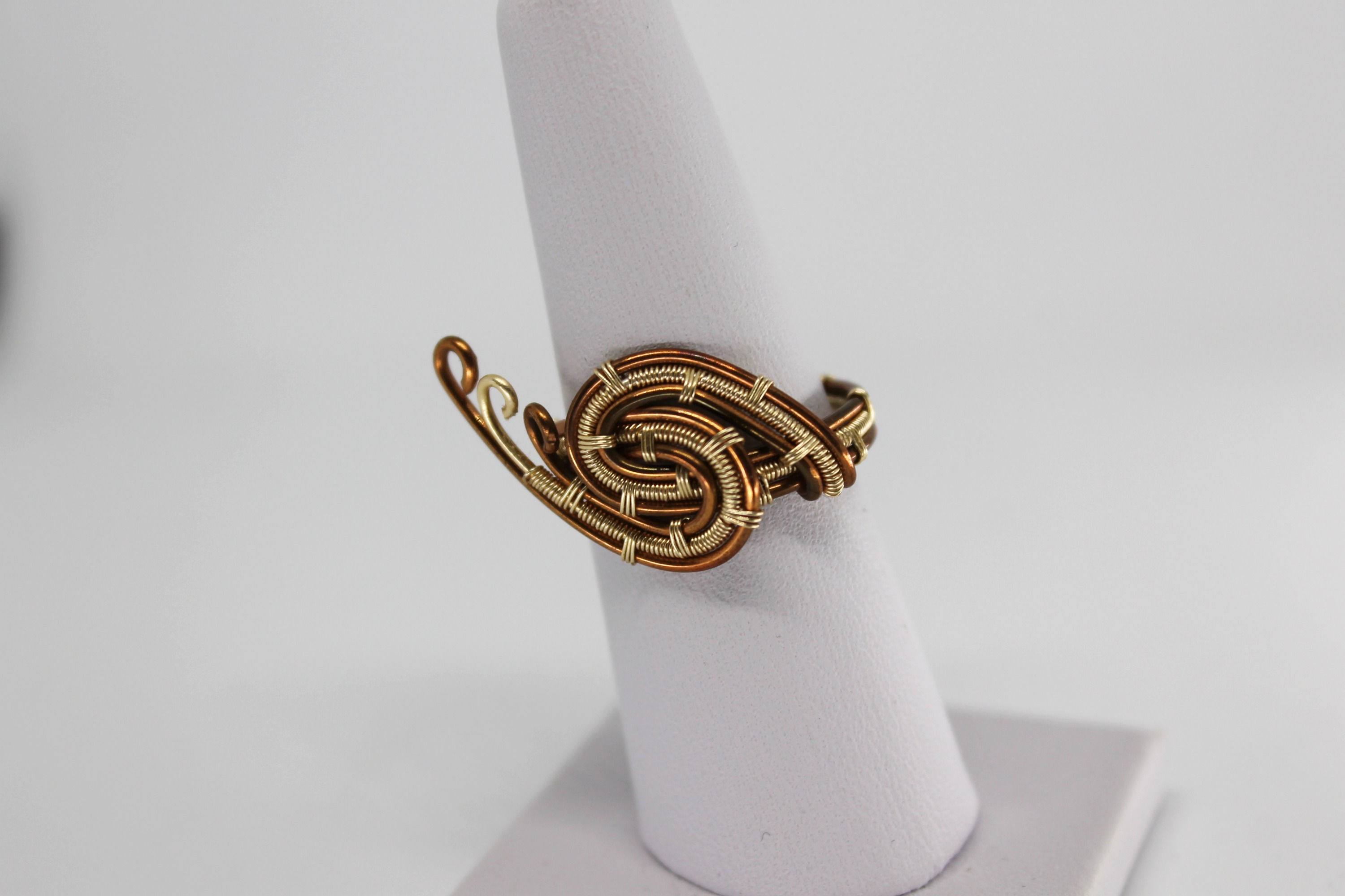 Wire wrapped ring