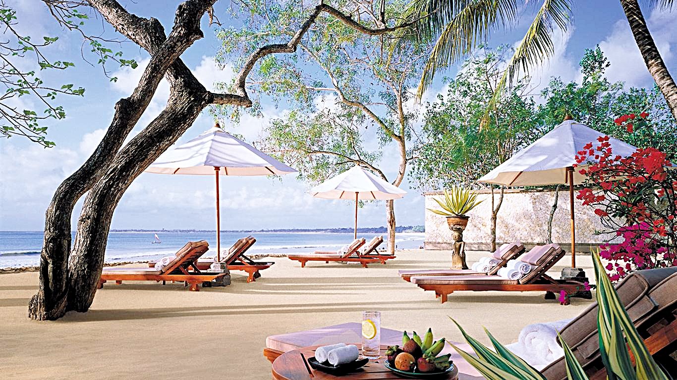 sun loungers - resort furniture