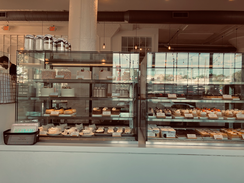 Billie's Grocery display case (mouthwatering, no?)