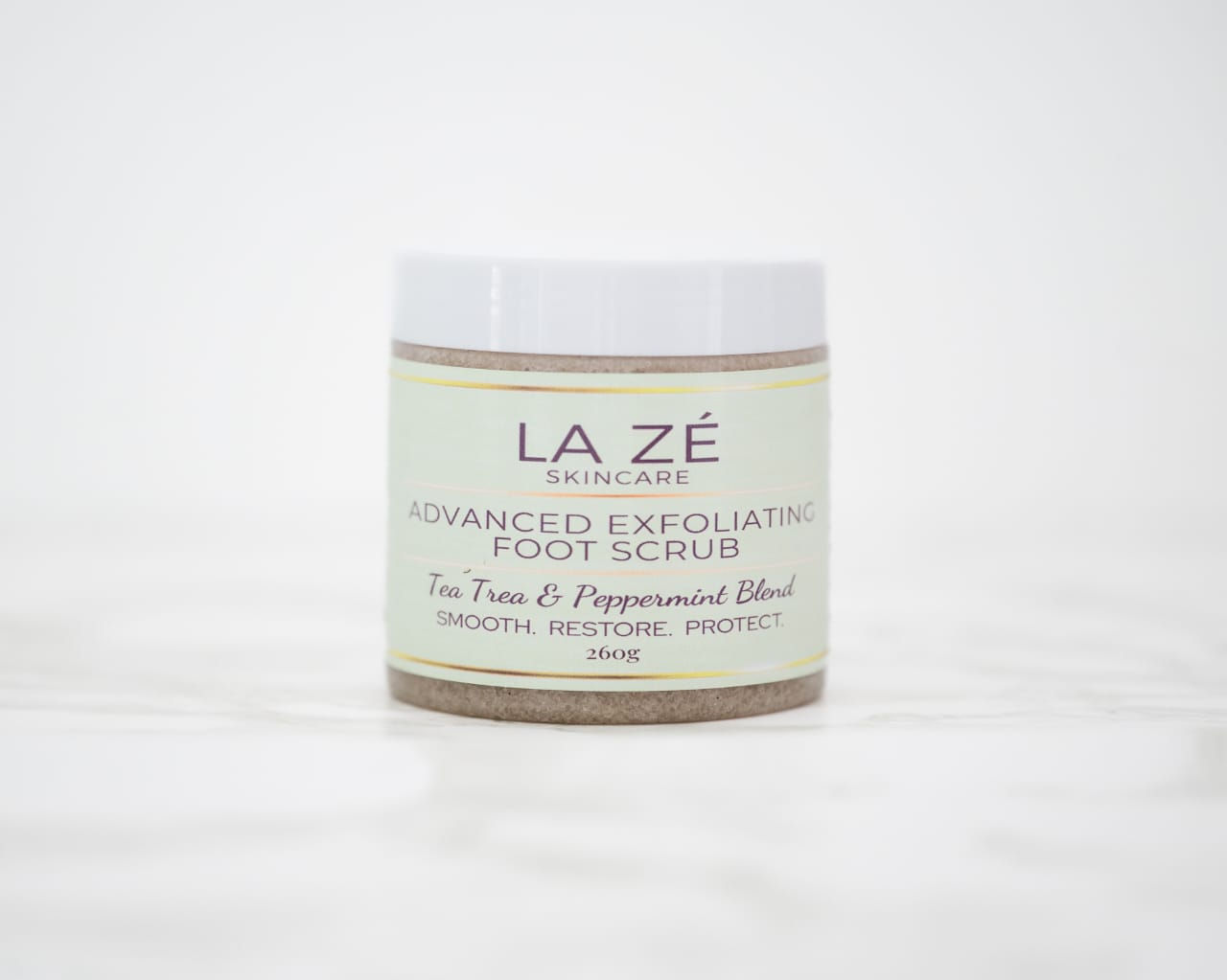 Advanced Exfoliating Foot Scrub – Tea Tree & Peppermint Blend (250 g)