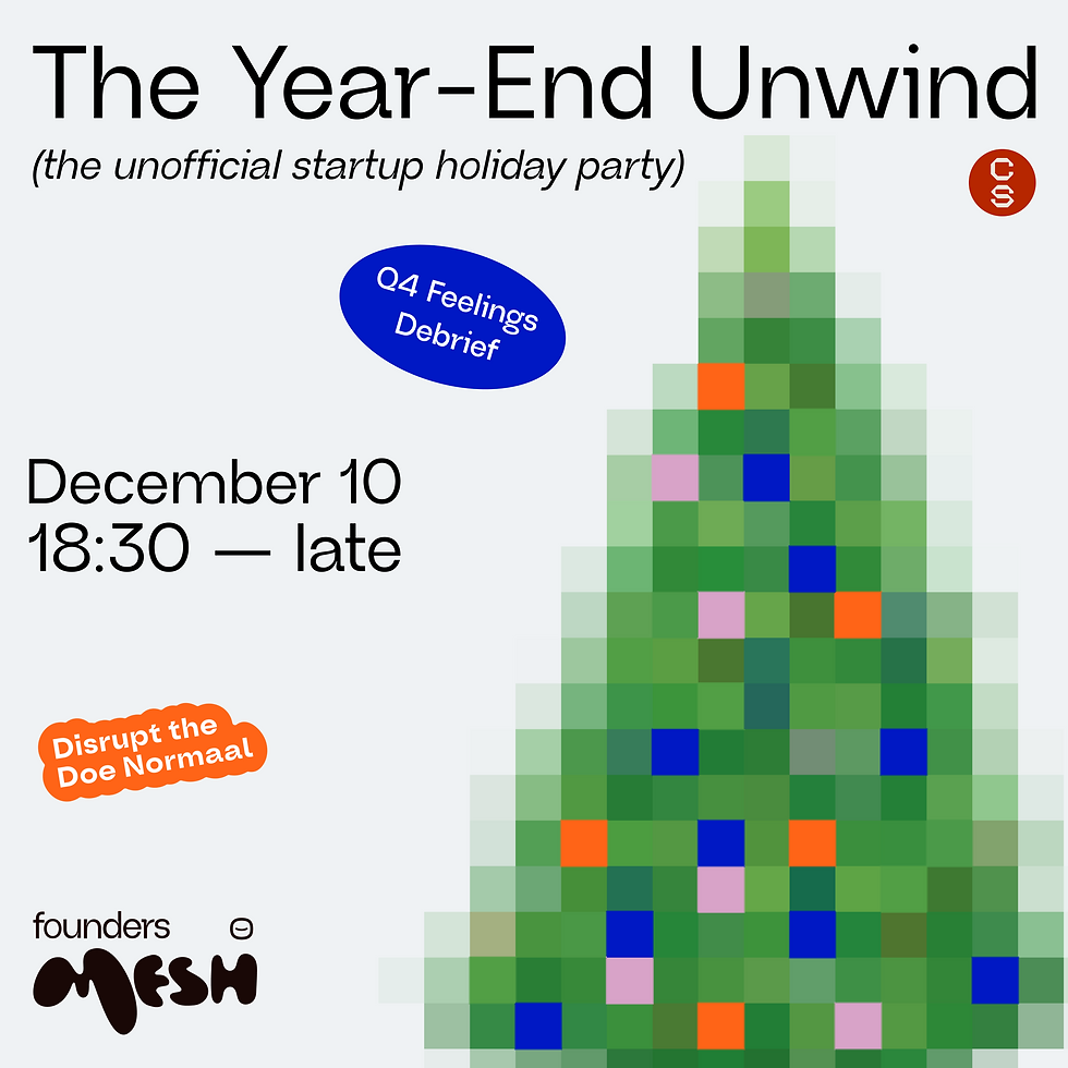 Founders Mesh: The Year-End Unwind | Founders & Investors Networking