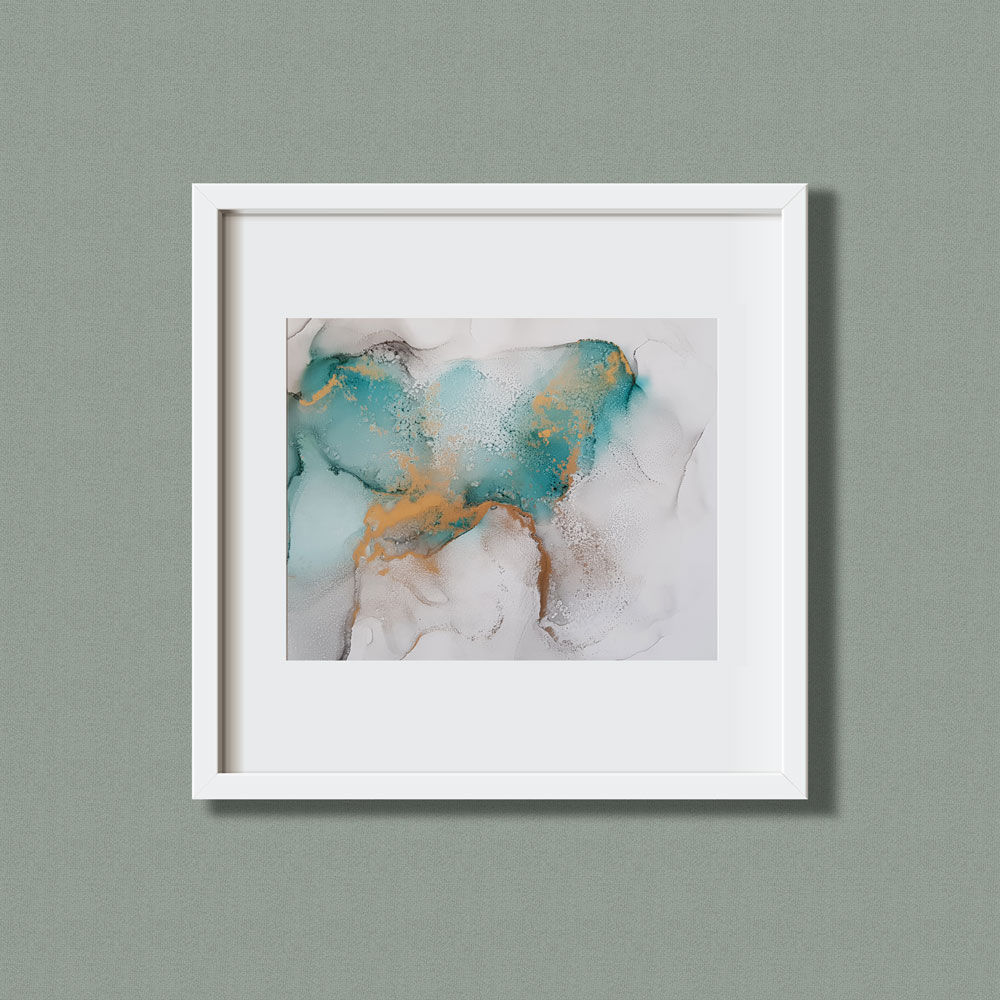 Cuadro único tintas al alcohol - Caribe 6