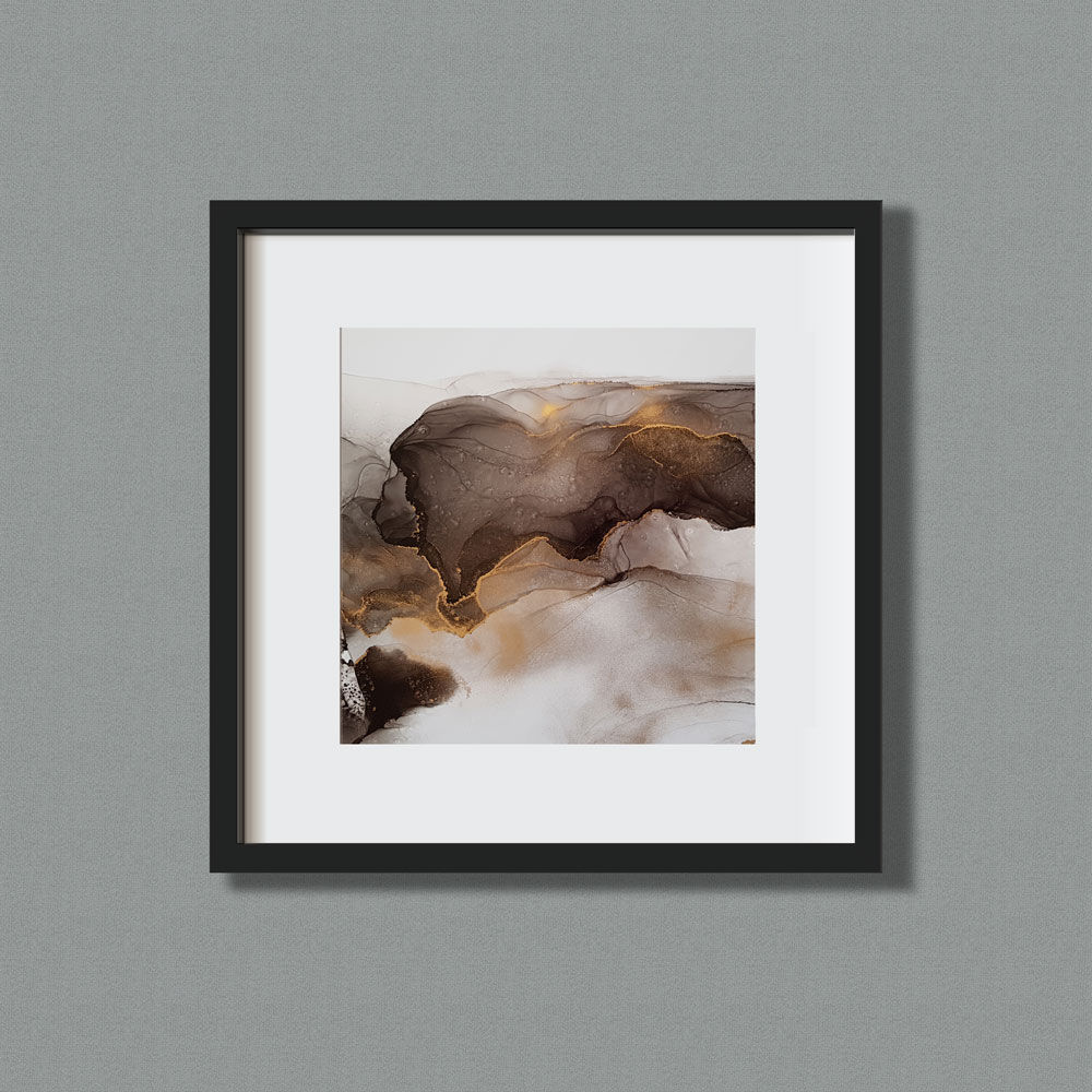 Cuadro único tintas al alcohol - Anochecer 2