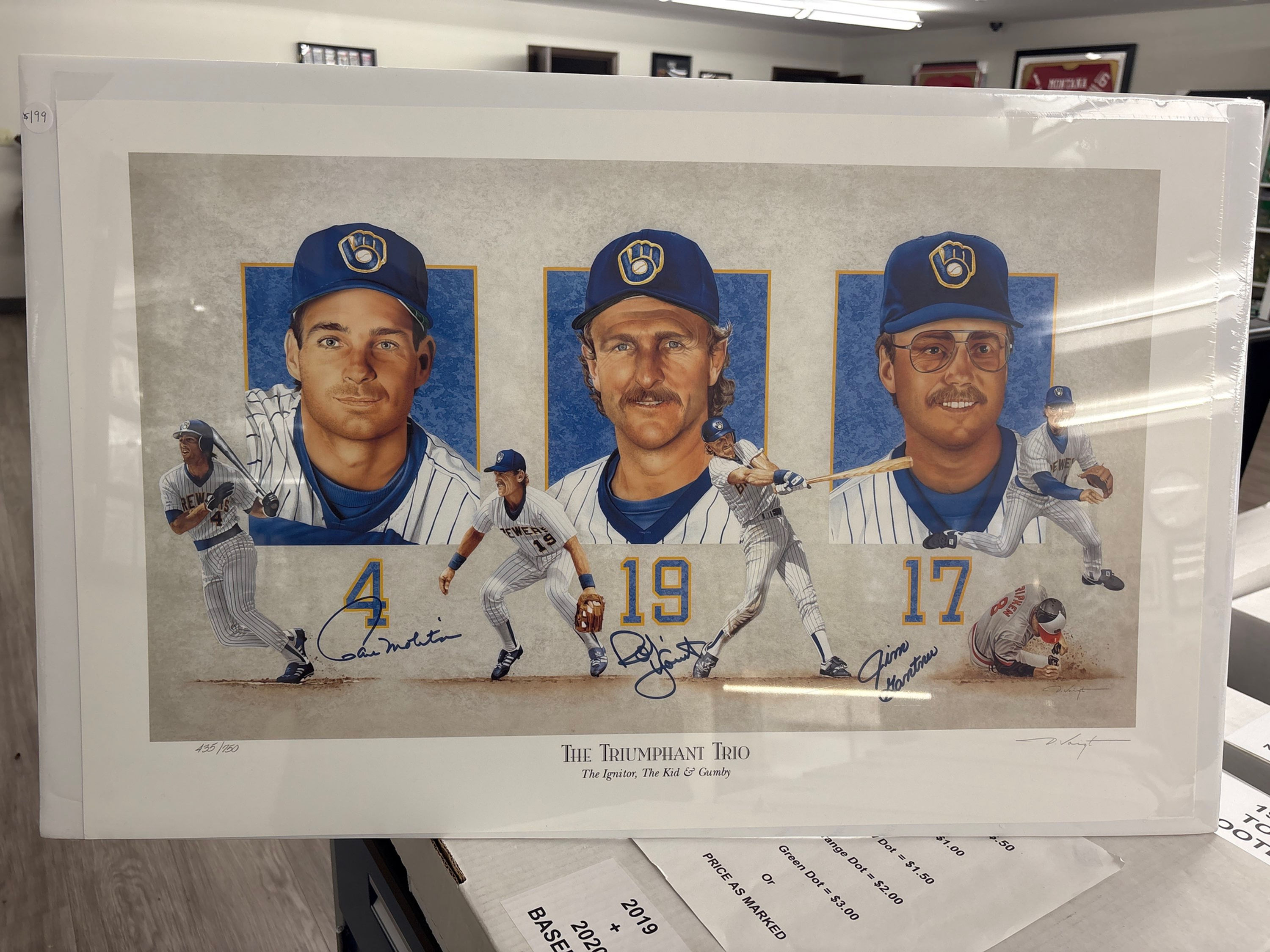 The triumphant trio, the Igniter, the Kid & Gumby