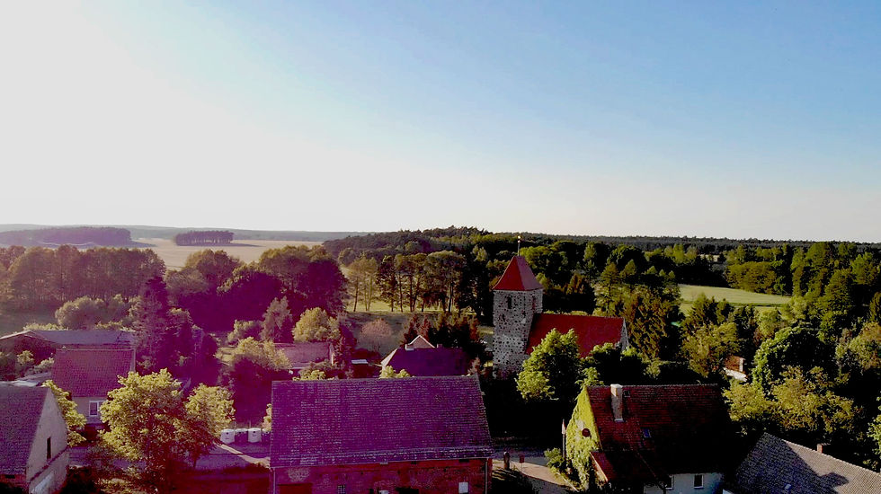 Blick auf Drahnsdorf