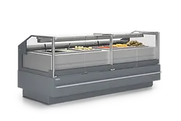 display hot food for markets