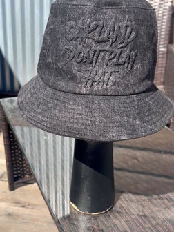 Black ODP Denim Bucket Hat | Oakland Don't Play