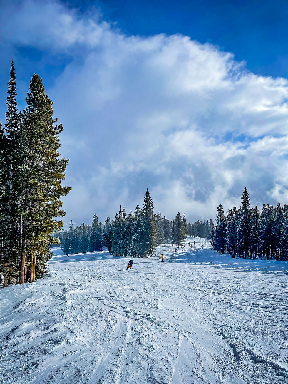 skiing