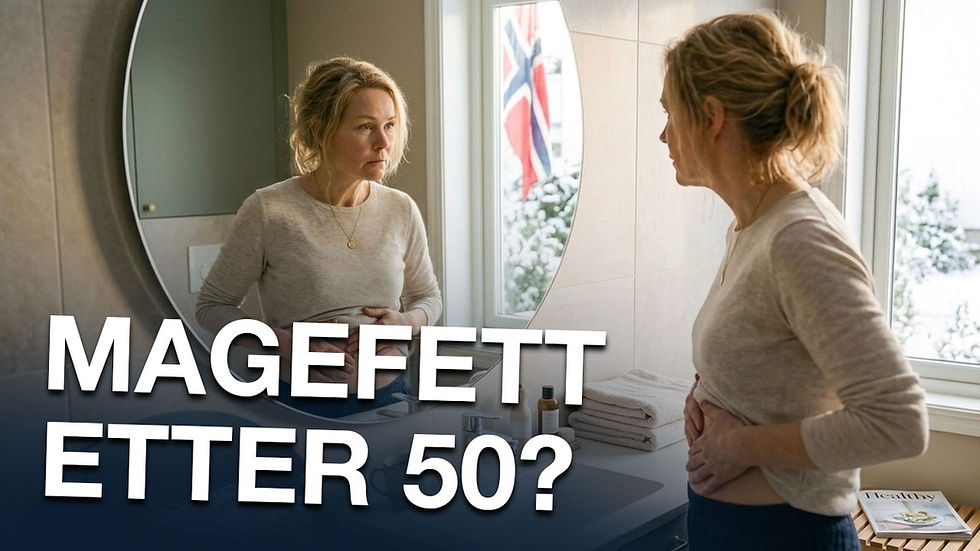 Magefett Etter 50? 7 Grunner Til At Fettet Rundt Midjen Blir Vanskeligere Å Bli Kvitt