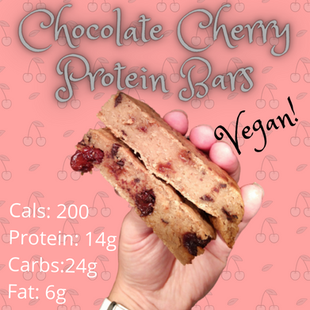 Chocolate Cherry Protein Bars