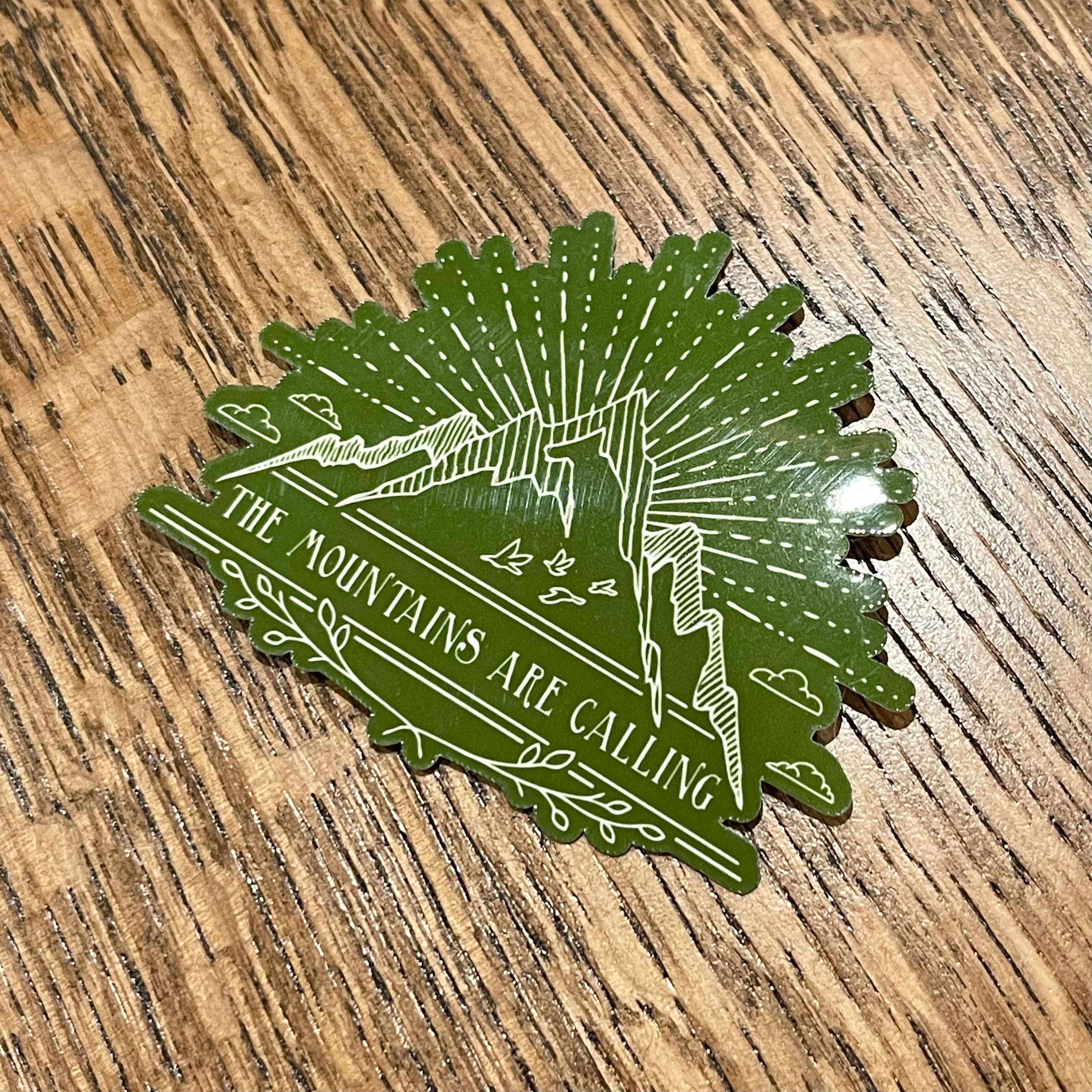 The Mts Are Calling Sticker