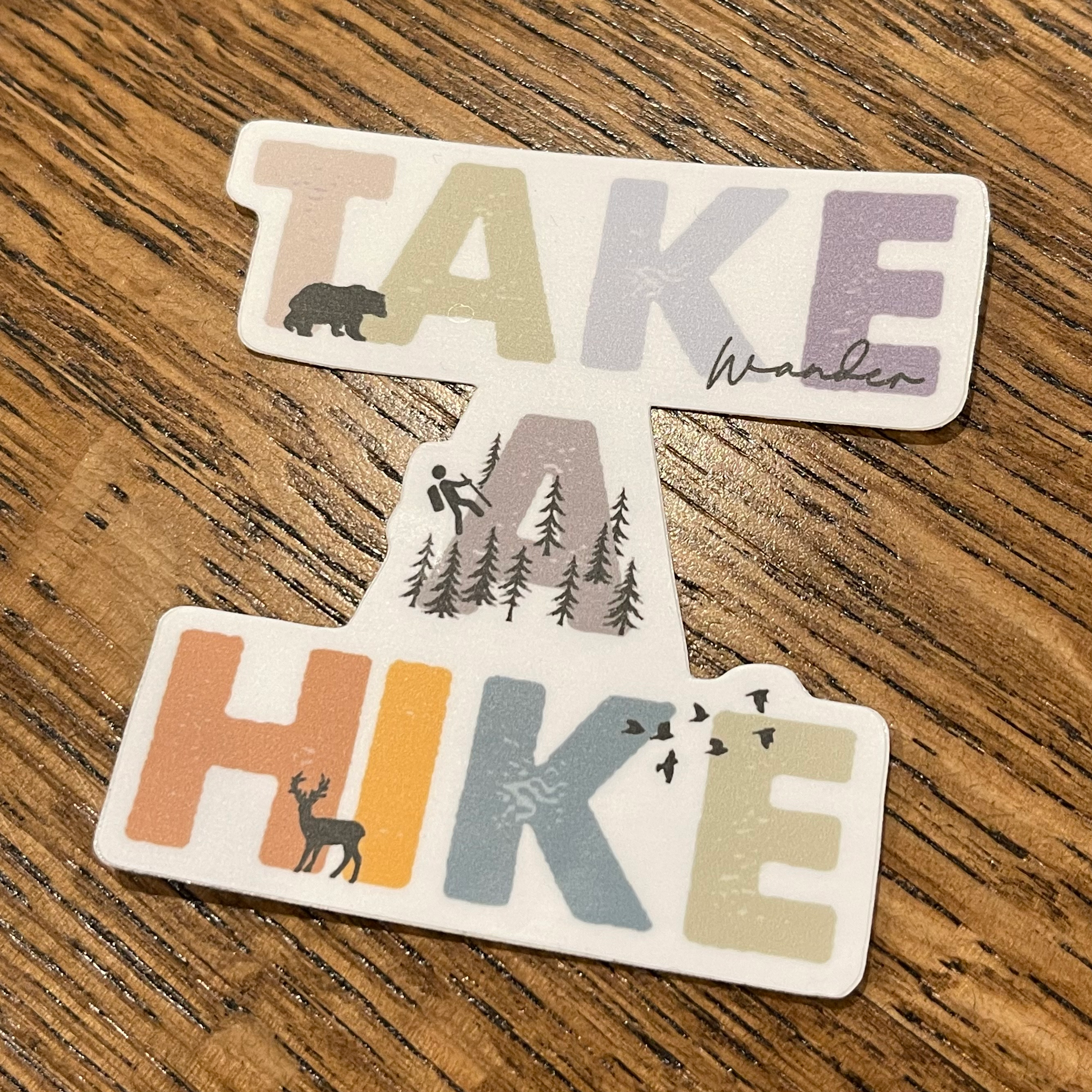 Take A Hike Sticker
