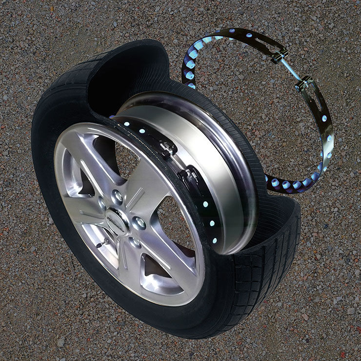 Run Flat Tyre steel bands