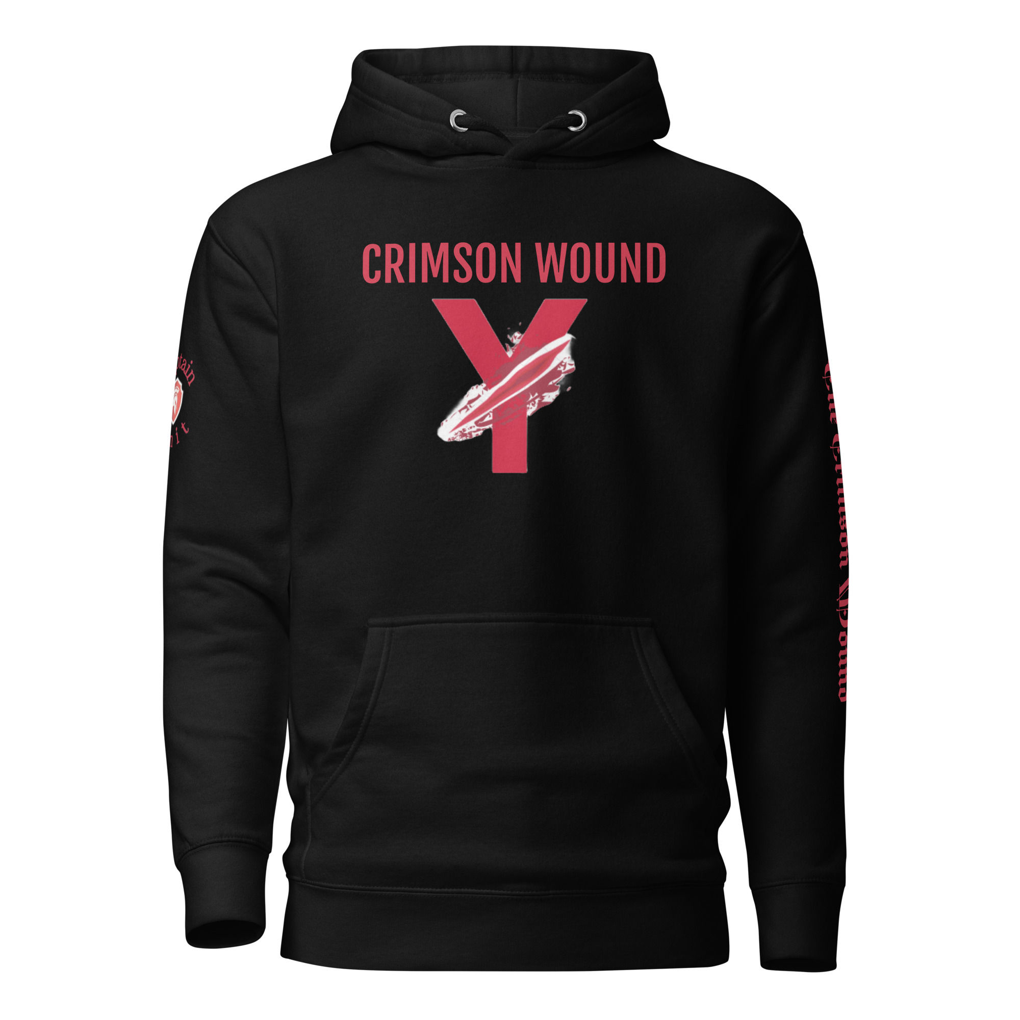 Unisex Crimson Wound Captain's Uniform Hoodie