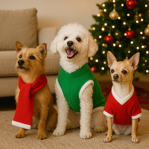mascotas gozando de navidad al estilo pet lovers guatemala y centro amércica