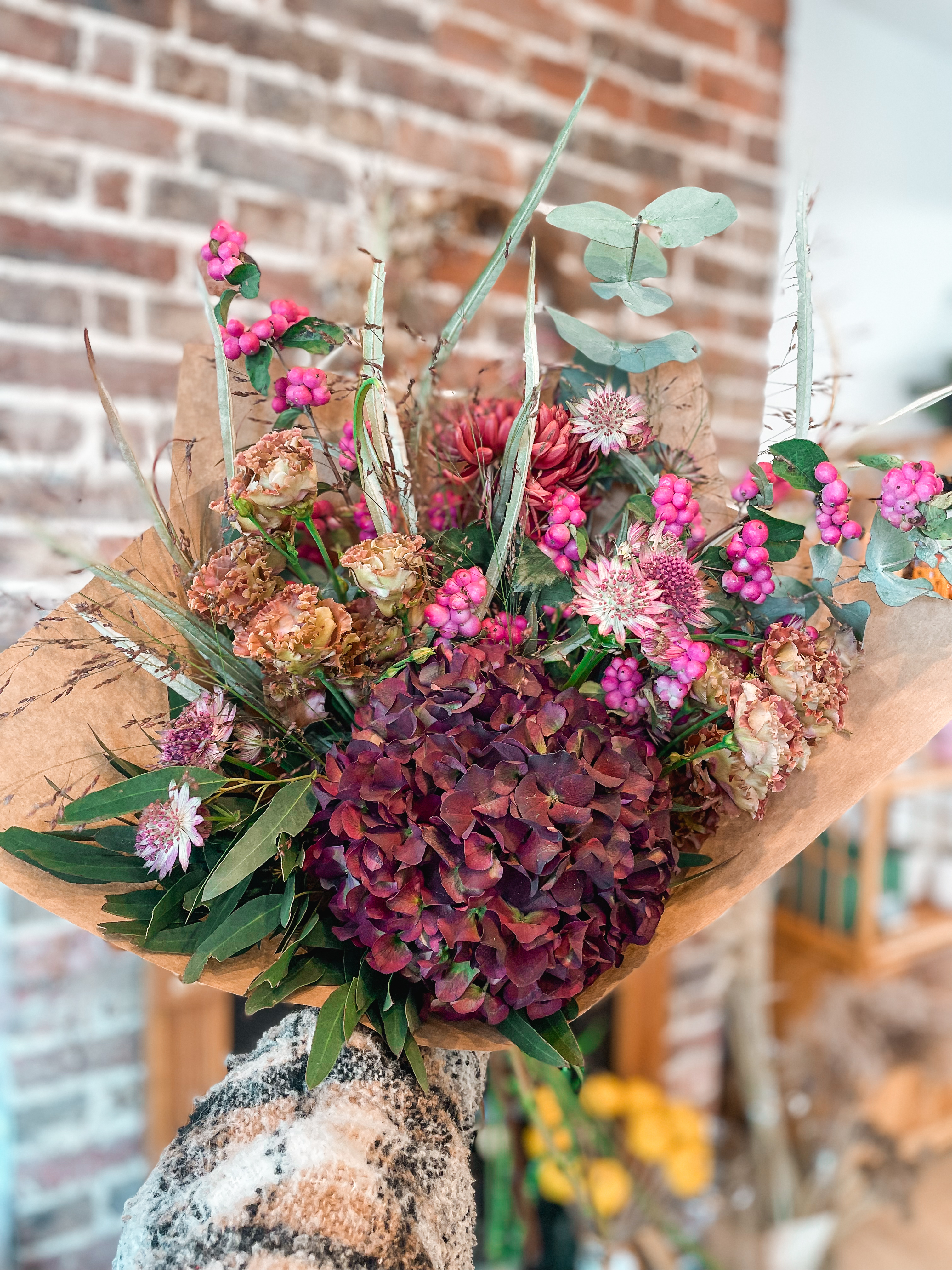 Arranged Food and Objects
